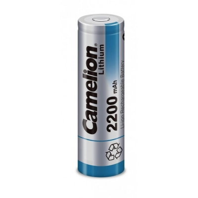 Baterija litijeva 3,7V 18650 Li-Ion 2200mAh, Camelion   - Camelion