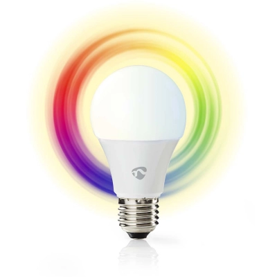 Žarulja LED E27 sa Wifi kontrolom, RGB-2700K, Nedis WIFILRC10E27   - Smart Home