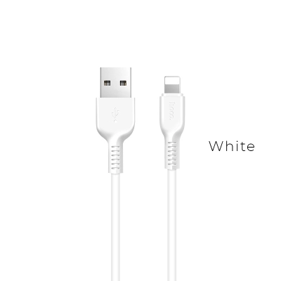 Kabel HOCO X13 Easy charged, Lightning, 1m, bijeli   - Kabeli i adapteri