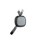 Kabel HOCO U33, uvlačivi, USB A (M) na USB micro B 2.0 (M), crni