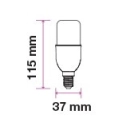 Žarulja LED E14 9W, 2700K, toplo svjetlo,svijeća T37 , V-tac 2029