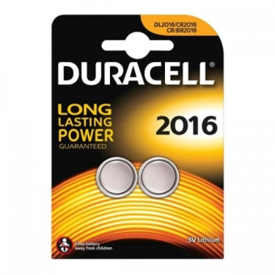 Baterija litijeva Duracell DL 2016 3V 2 kom   - Duracell