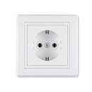 Utičnica šuko, ALING CONEL Prestige line 630.000, 16A, 250V~, sa porculanskom jezgrom