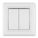 Prekidač zidni serijski, 10A, 250V~, Prestige line 606.00