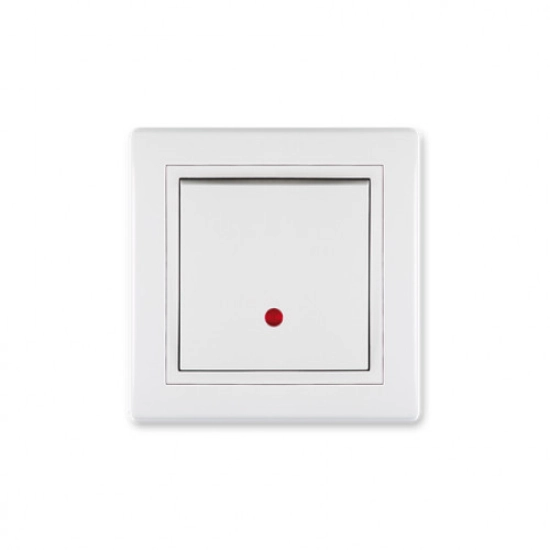 Prekidač zidni s indikacijom, 16A, 250V~, svjetli kad je uključen, Prestige line 6191.00 Prekidač zidni s indikacijom, 16A, 250V~, svjetli kad je uključen, Prestige line 6191.00