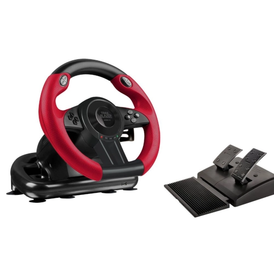 Volan SPEEDLINK SL-450500-BK Trailblazer Racing Wheel, za PC/PS4/Xbox One/PS3/Switch, crni