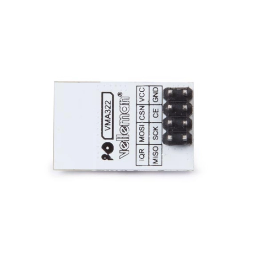 Bežični modul VELLEMAN WPI322, 2.4 GHz Nordic NRF24L01, 2 komada Bežični modul VELLEMAN WPI322, 2.4 GHz Nordic NRF24L01, 2 komada