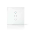 Prekidač zidni, NEDIS WIFIWC10WT, Wi-Fi, za rolete i sl.