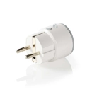 Utičnica šuko, NEDIS WIFIP110FWT, Wi-Fi, s power monitorom (2500W)