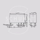 Relej 12V   5A   2xpreklopni FUJITSU FTRF1CA012V