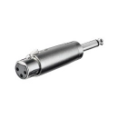 Adapter GOOBAY, 6.35mm TS (M) na XLR3 (Ž), bulk