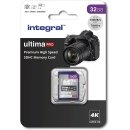 Memorijska kartica INTEGRAL Premium High Speed, SDHC, 32GB, V30 UHS-I U3