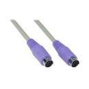 Kabel INLINE, PS/2 (M) na (M), 2m