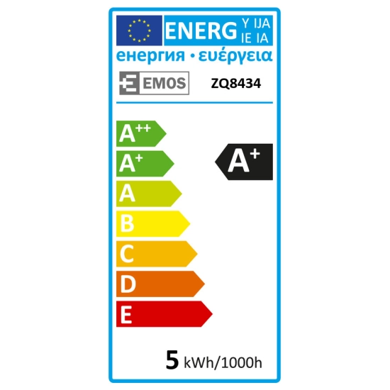 Žarulja LED MR16 4,5W , 50 mm, 4100K, neutralno svjetlo, 12V   EMOS