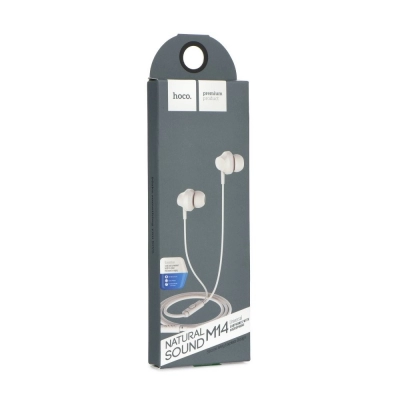 Slušalice HOCO M14, in-ear, mikrofon, 3.5mm, bijele   - Slušalice za smartphone