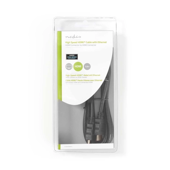 Kabel NEDIS, HDMI (M) na HDMI (M), 5m, ethernet, blister Kabel NEDIS, HDMI (M) na HDMI (M), 5m, ethernet, blister