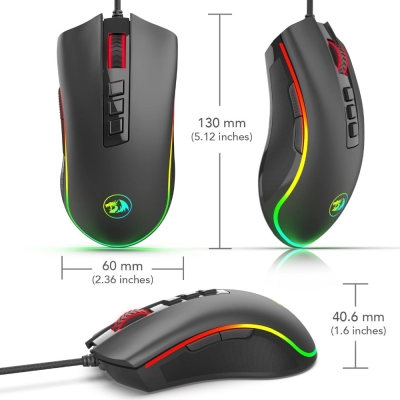 Mouse Gaming REDRAGON COBRA CHROMA M711   - Razno