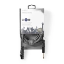 Kabel NEDIS, 6.35mm TS (M) na XLR 3-Pin (Ž), sivi, 5m