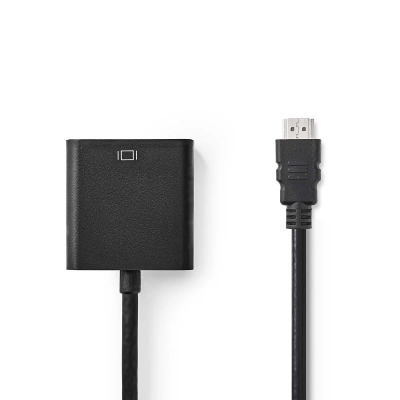 Adapter NEDIS, HDMI (M) na VGA (Ž), 0.2m, blister - Adapteri Adapter NEDIS, HDMI (M) na VGA (Ž), 0.2m, blister - Adapteri