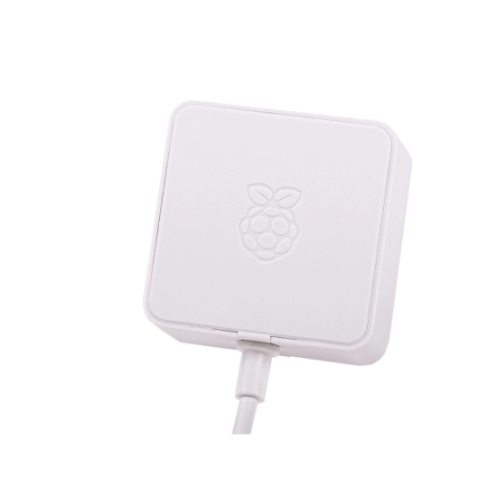 Napajanje RASPBERRY, original, za Raspberry Pi 4, USB C, 3A, bijelo