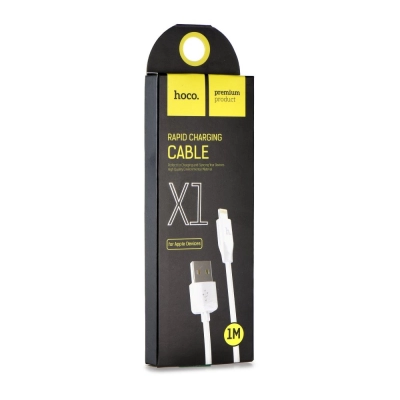 Kabel HOCO X1 Speed charged, Lightning, 1m, bijeli   - Hoco