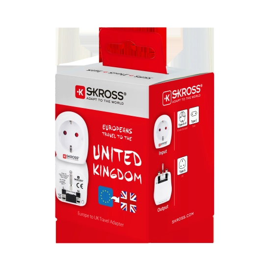 Putni adapter Europa > Engleska, SKROSS 1.500230-Essentials Putni adapter Europa > Engleska, SKROSS 1.500230-Essentials