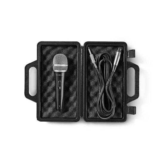 Mikrofon NEDIS MPWD50CBK, u koferu, crno sivi