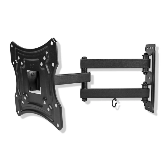 Nosač zidni za TV NEDIS TVWM1530BKL, 23-55incha, 30kg, 20° nagib, rotacija 180° Nosač zidni za TV NEDIS TVWM1530BKL, 23-55incha, 30kg, 20° nagib, rotacija 180°