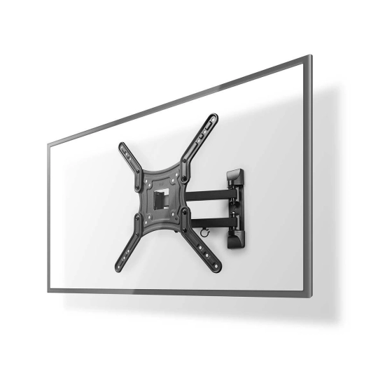Nosač zidni za TV NEDIS TVWM1530BKL, 23-55incha, 30kg, 20° nagib, rotacija 180° Nosač zidni za TV NEDIS TVWM1530BKL, 23-55incha, 30kg, 20° nagib, rotacija 180°