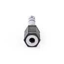 Adapter NEDIS, 6.35mm TRS (M) na 3.5 mm TRS (Ž), crni, blister