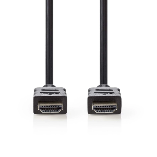 Kabel NEDIS, HDMI (M) na HDMI (M), crni, 40m, ethernet, pozlaćeni, polybag