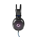 Slušalice NEDIS GHST300BK, 3.5mm, USB A, crne