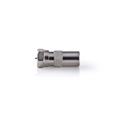 Adapter NEDIS, F konektor (M) na antenski IEC (M) ravni, blister   - Antene i dodaci