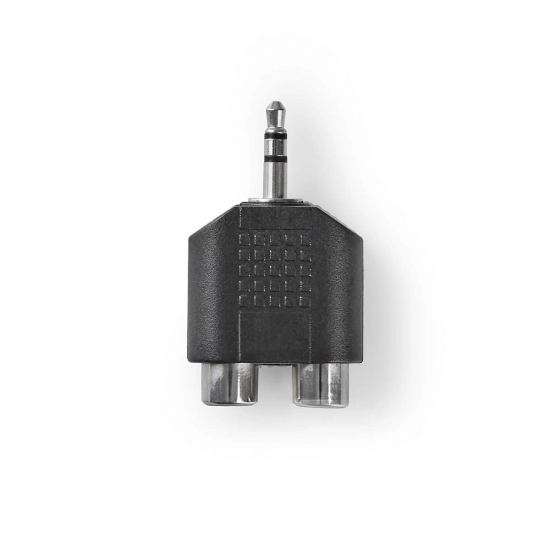 Adapter NEDIS, 3.5mm TRS (M) na 2x RCA (Ž), blister