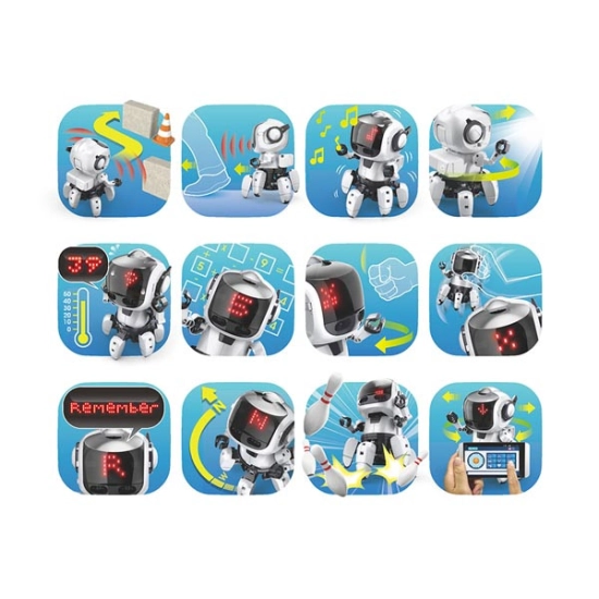 Set robot Tobbie II, VELLEMAN KSR20, sa Mi croBit pločicom Set robot Tobbie II, VELLEMAN KSR20, sa Mi croBit pločicom