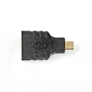 Adapter NEDIS, micro-HDMI (M) na HDMI (Ž), blister