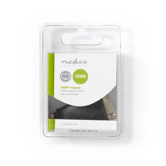 Adapter NEDIS, HDMI (Ž) na DVI-D (Ž), blister Adapter NEDIS, HDMI (Ž) na DVI-D (Ž), blister