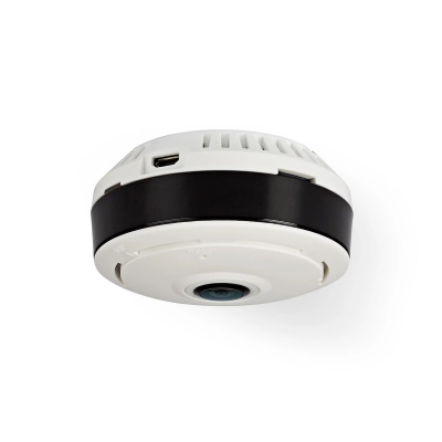 Nadzorna IP kamera NEDIS IPCMP20CWT, unutarnja, panoramska, HD, bijelo/crna   - Kamere i video nadzori
