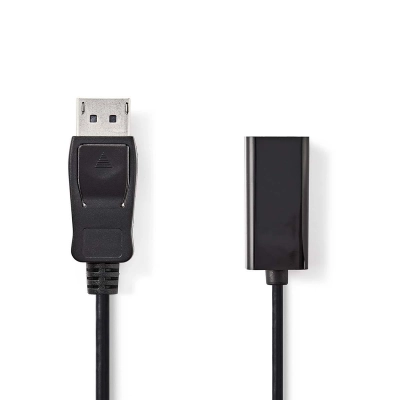 Adapter NEDIS, DisplayPort 1.1 (M) na HDMI (Ž), 20cm, blister - Adapteri Adapter NEDIS, DisplayPort 1.1 (M) na HDMI (Ž), 20cm, blister - Adapteri