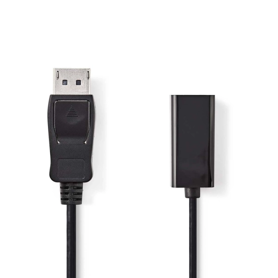 Adapter NEDIS, DisplayPort 1.1 (M) na HDMI (Ž), 20cm, blister Adapter NEDIS, DisplayPort 1.1 (M) na HDMI (Ž), 20cm, blister