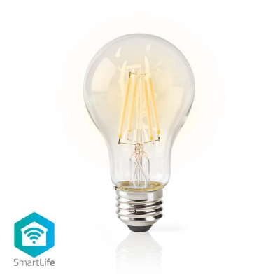 Žarulja LED E27 filament sa Wifi kontrolom, 2700K, Nedis WIFILF10WTA60   - Smart Home