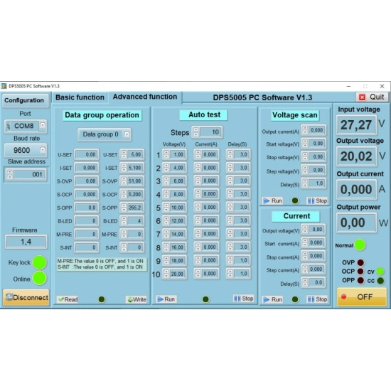 Laboratorijski izvor,modul,50V 5A, Joy-IT JT-DPS5005 Laboratorijski izvor,modul,50V 5A, Joy-IT JT-DPS5005