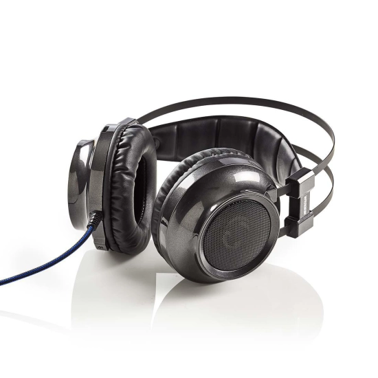 Slušalice NEDIS GHST400BK, 3.5mm, USB A, crne Slušalice NEDIS GHST400BK, 3.5mm, USB A, crne