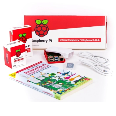 Set Raspberry Pi 4 B, 4G, original, Desktop Kit   - ELEKTRONIKA