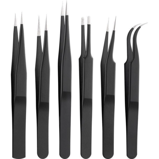ESD pincete,set od 6 komada, nehrđajuči čelik, Goobay 41256 ESD pincete,set od 6 komada, nehrđajuči čelik, Goobay 41256