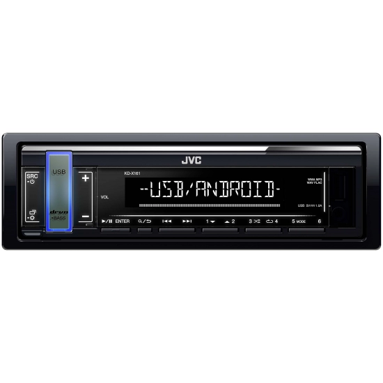 Auto radio JVC KD-X161, USB, AUX