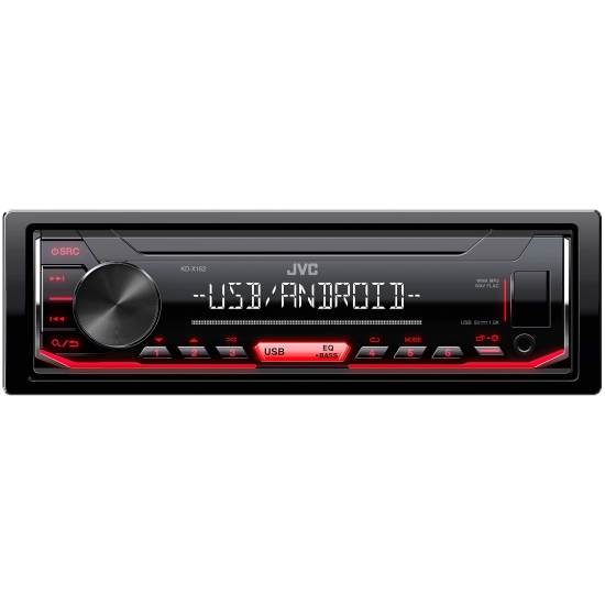 Auto radio JVC KD-X162, AUX, USB