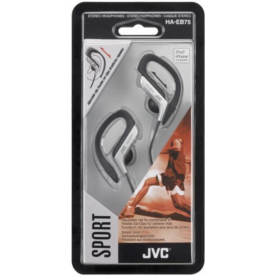 Slušalice JVC HA-EB75-SNU, sportske, in-ear, 3.5mm, crno sive