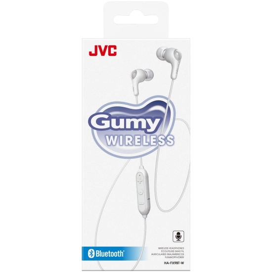 Slušalice JVC HA-FX9BTWEF, in-ear, bežične, bluetooth, bijele