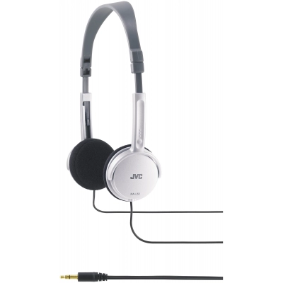 Slušalice JVC HA-L50WE, light weight, on-ear, 3.5mm, bijelo sive   - Audio slušalice